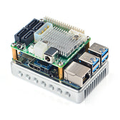 FriendlyElec 4x SATA HAT – NanoPi M4 için 4x SATA Genişletme Modülü