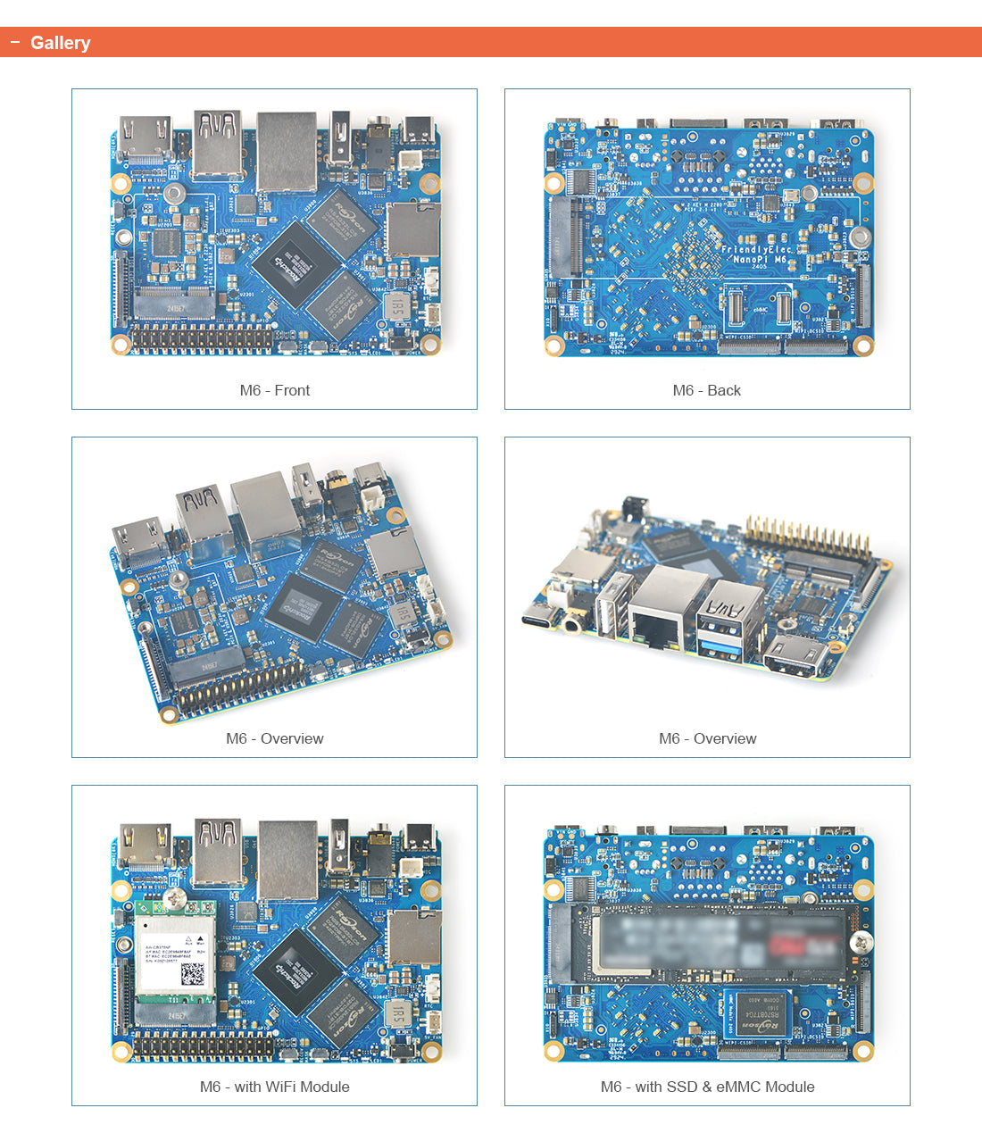 Friendly Elec NanoPi M6 RK3588S LPDDR5 AI & Edge Computing Development Board
