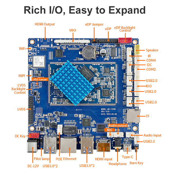 MS-Y3399 Screen Projector Motherboard