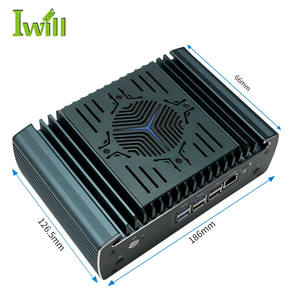 IWILL N3161 Endüstriyel Mini PC