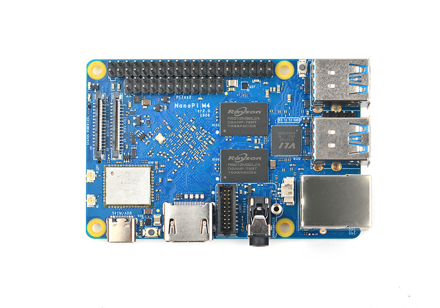 NanoPi M4V2 RK3399 Geliştirme Kartı – 4GB LPDDR4 AI & Multimedia SBC