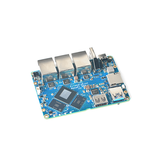 NanoPi R6S RK3588S – 8GB RAM 64GB eMMC 2.5G Ethernet IoT Gateway