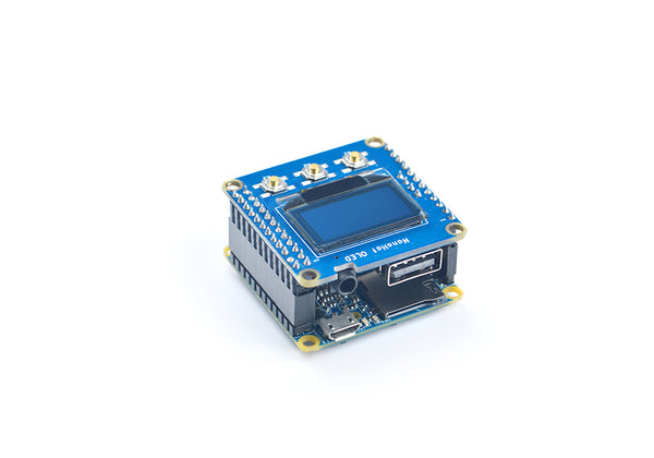 FriendlyElec NanoHat OLED– NanoPi NEO/NEO2/NEO Plus2 için OLED Ekran Modülü