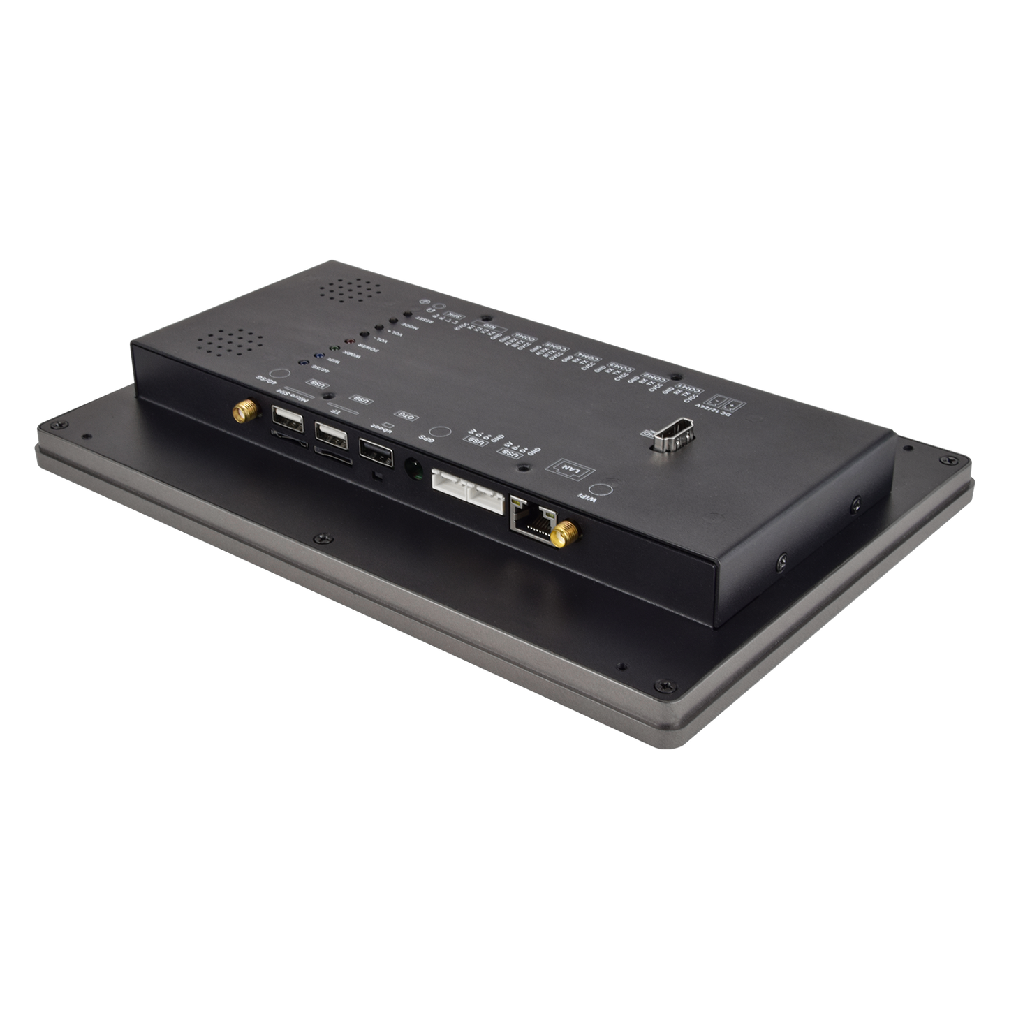 10.1 İnç RK3568 Android Endüstriyel HMI Panel PC – IPS Ekran, 2x Dahili Hoparlör, ABS Gövde