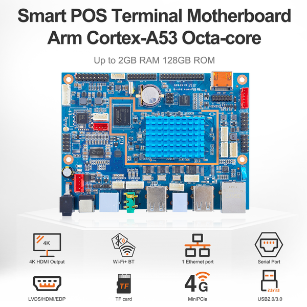 P2 POS Terminal Motherboard