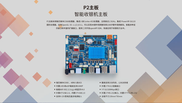 P2 POS Terminal Motherboard