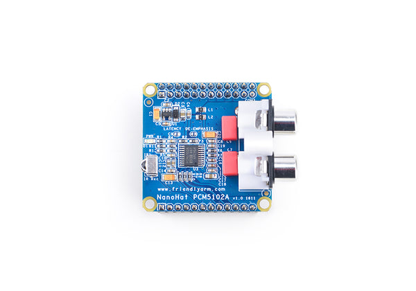 FriendlyElec NanoHat PCM5102A– NanoPi için DAC Modülü