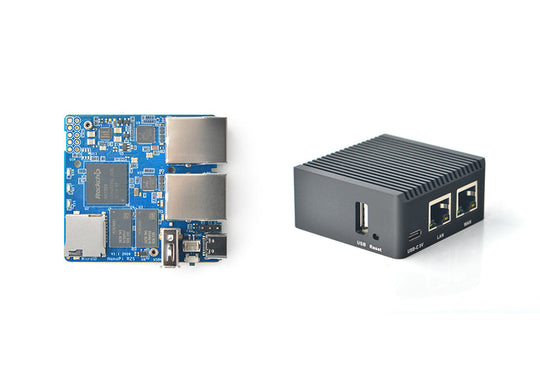 NanoPi R2S RK3328 – Dual Gigabit Mini Router & IoT Gateway