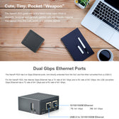NanoPi R2S RK3328 – Dual Gigabit Mini Router & IoT Gateway