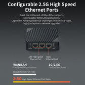 NanoPi R6S RK3588S – 8GB RAM 64GB eMMC 2.5G Ethernet IoT Gateway