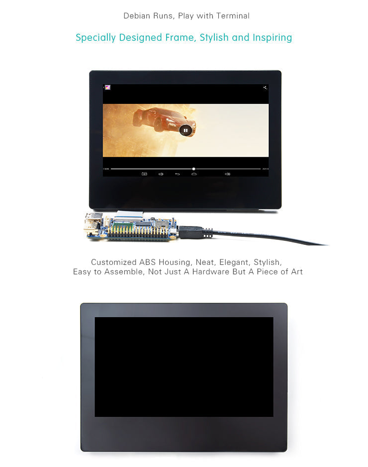 S701 7" Capacitive Touch LCD – 800×480 RGB Interface Display