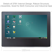 S701 7" Capacitive Touch LCD – 800×480 RGB Interface Display