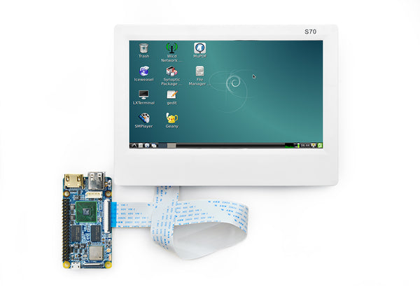 FriendlyElec 7 inç Resistif Dokunmatik Ekran LCD 800x480 (S70D)