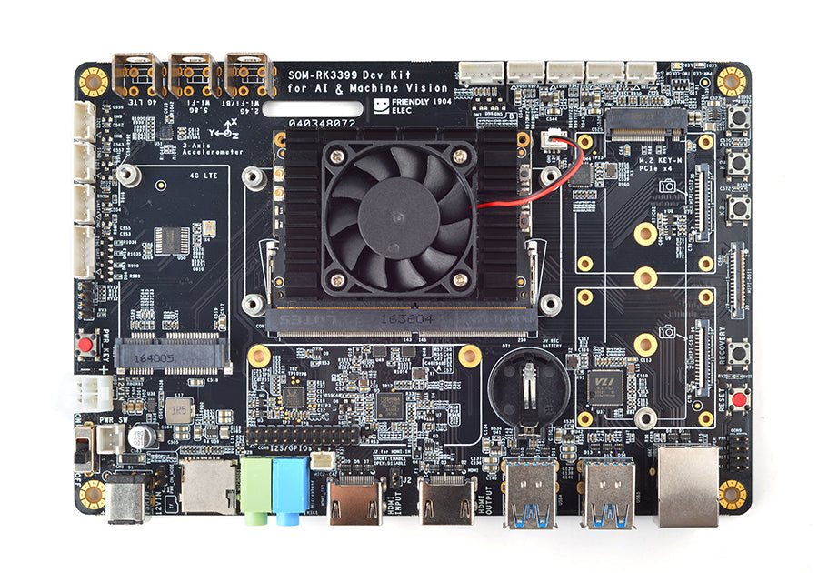 FriendlyElec SOM-RK3399V2 Dev Kit – RK3399 Hexa-Core ARM AI Development Platform