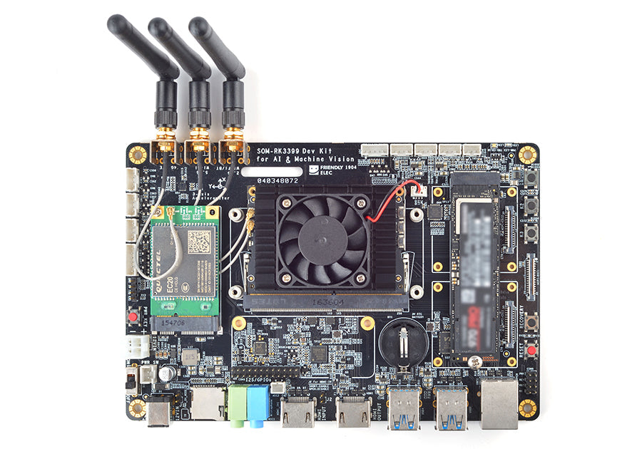 FriendlyElec SOM-RK3399V2 Dev Kit – RK3399 Hexa-Core ARM AI Development Platform