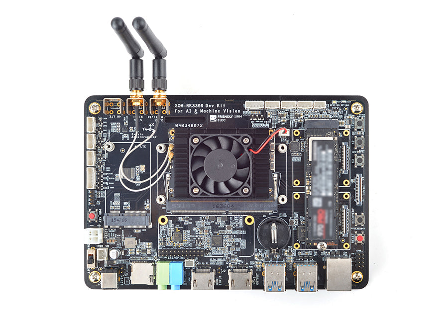 FriendlyElec SOM-RK3399V2 Dev Kit – RK3399 Hexa-Core ARM AI Development Platform