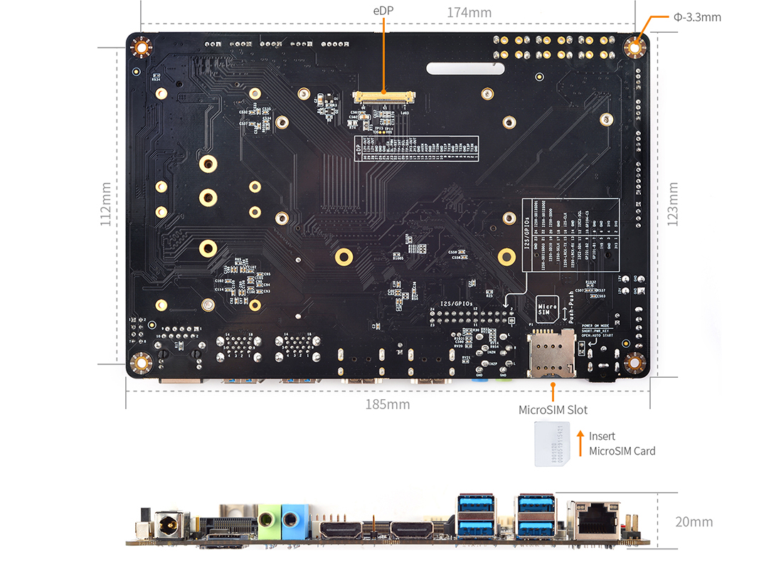 FriendlyElec SOM-RK3399V2 CPU Board – RK3399 Hexa-Core ARM System-on-Module