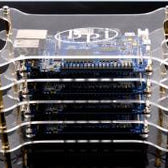 Banana Pi BPI-M1/BPI-M1+/ BPI-M2/ BPI-M3 için ZP0024 4 Katmanlı Akrilik Kasa – 1