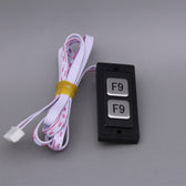 D-8529 IP65 2 tuşlu metal fonksiyon tuş takımı