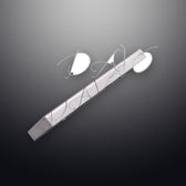 D-8520A IP65 8 tuşlu paslanmaz çelik metal nümerik tuş takımı