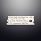 D-8630G IP65 2 tuşlu trackball'lu metal klavye