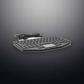 D-6209 IP66 89 tuşlu silikon touchpad endüstriyel klavye