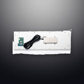 D-8688-QRS IP66 2 tuşlu touchpad medikal silikon endüstriyel klavye