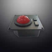 D-5310 IP54 3 tuşlu endüstriyel trackball