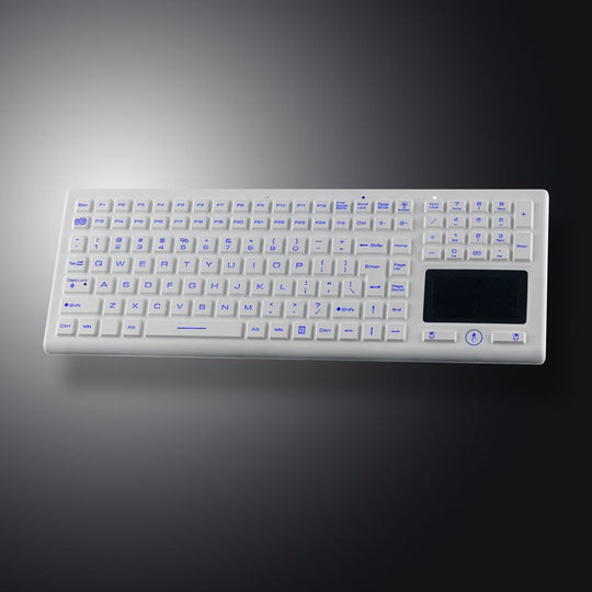 IP68 aydınlatmalı silikon touchpad medikal endüstriyel klavye