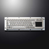 D-8635T IP65 3 tuşlu paslanmaz çelik touchpad'li metal klavye