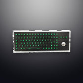 D-8606B-LED IP65 89 tuşlu endüstriyel metal klavye