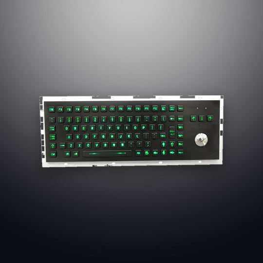 D-8606B-LED IP65 89 tuşlu endüstriyel metal klavye