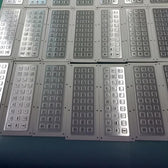 D-89119 IP65 30 tuşlu paslanmaz çelik metal nümerik tuş takımı