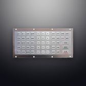 D-8604 IP54 52 tuşlu metal nümerik tuş takımı