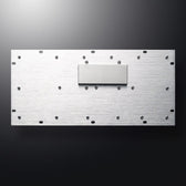 D-8670 IP65 86 tuşlu paslanmaz çelik endüstriyel metal klavye