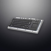 D-8607B IP65 67 tuşlu touchpad'li metal klavye
