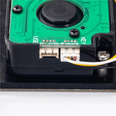 D-8338 IP54 2 tuşlu paslanmaz çelik endüstriyel trackball
