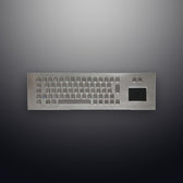 D-8615T IP65 2 tuşlu paslanmaz çelik touchpad'li metal klavye