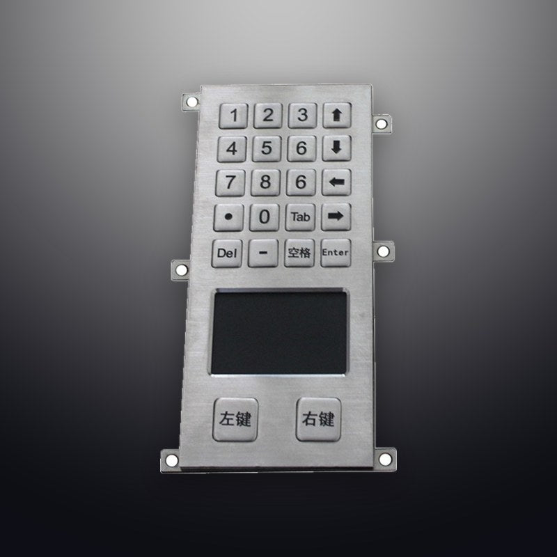 D-8412 IP65 2 tuşlu endüstriyel metal touchpad