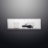 D-8605A IP65 106 tuşlu paslanmaz çelik trackball metal nümerik tuş takımı