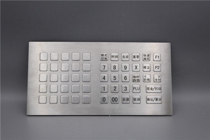 D-8918 IP65 53 tuşlu metal nümerik tuş takımı
