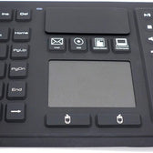 kablosuz silikon touchpad medikal endüstriyel klavye