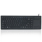 D-87F touchpad'li metal klavye
