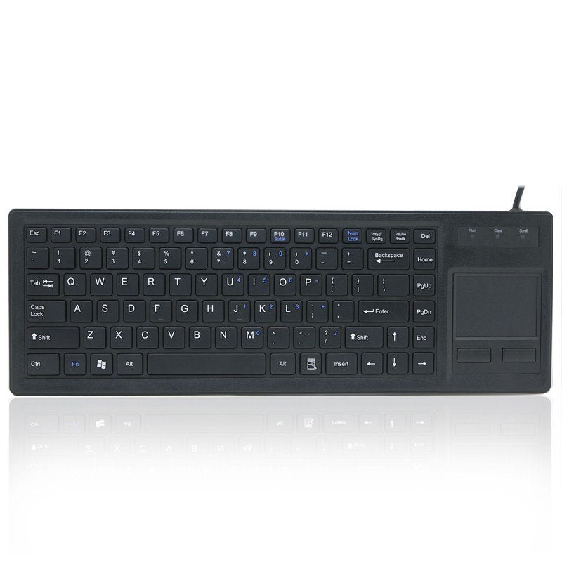 D-87F touchpad'li metal klavye