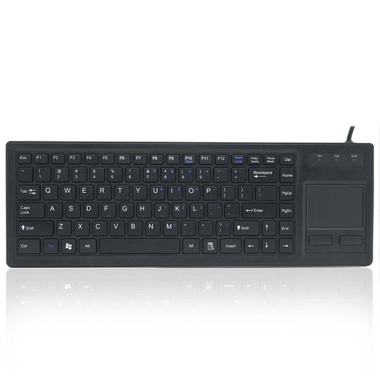 D-87F touchpad'li metal klavye