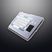 D-8765 IP67 81 tuşlu touchpad medikal silikon endüstriyel klavye