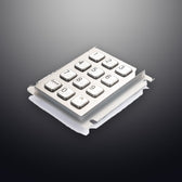 D-8208J-2-MW IP66 12 tuşlu metal nümerik tuş takımı