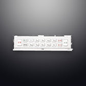 D-89172 IP54 16 tuşlu kablosuz metal nümerik tuş takımı