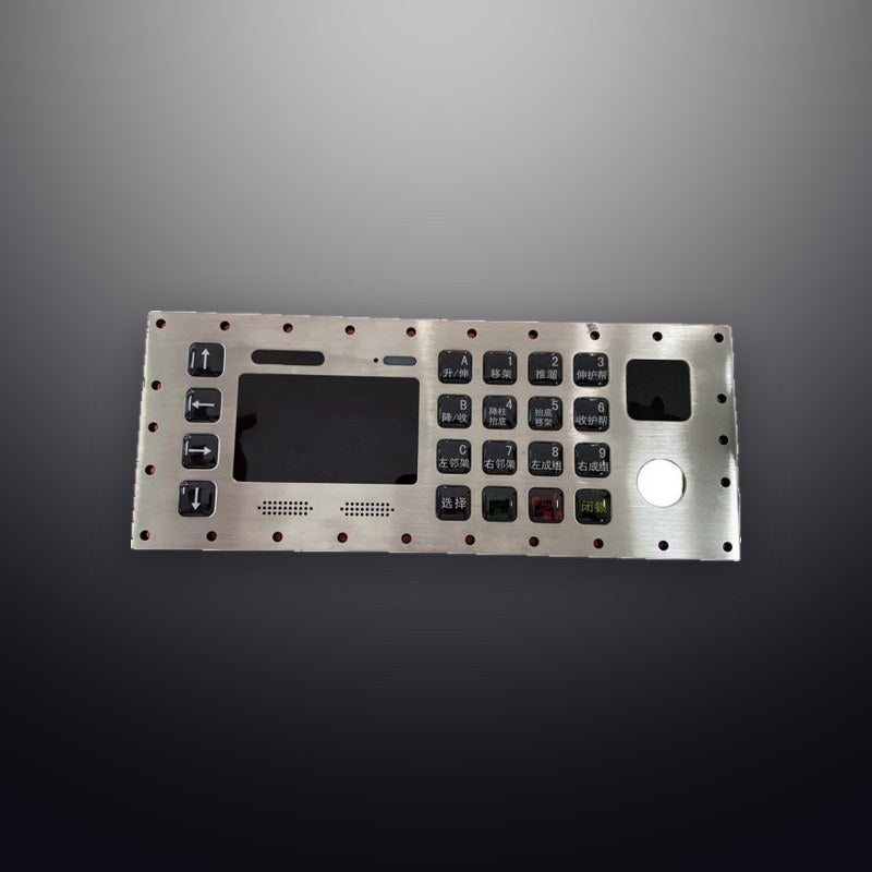 D-89169 IP65 20 tuşlu endüstriyel metal klavye
