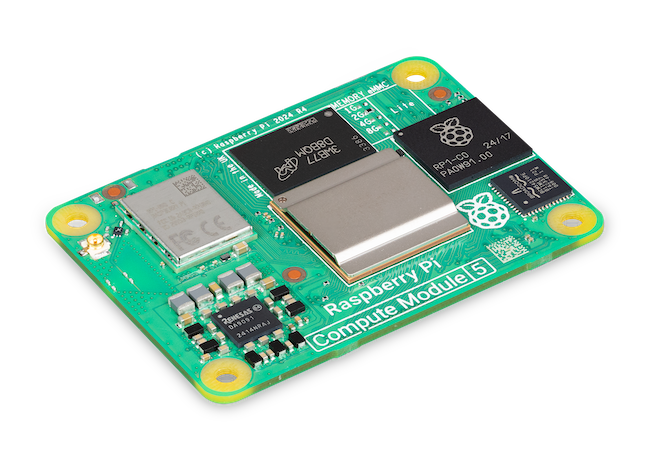Raspberry Pi Compute Module 5 8GB Lite (microSD on carrier) – CM5008000
